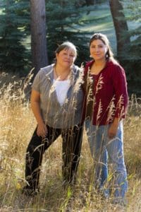 Salish Kootenai Mother & Daughter