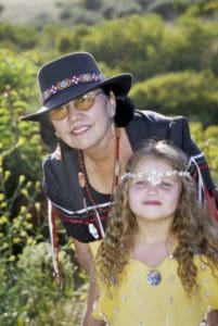 Chumash Grandmother & Granddaughter